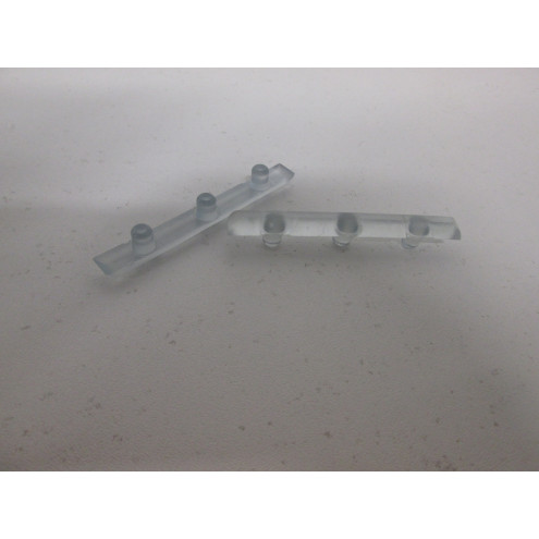 Patin Plastique - L:67mm l:7mm H:7mm