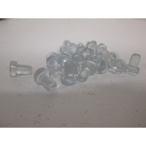 10x EMBOUT TUBE PATIN DE MEUBLE RECTANGULAIRE 8MM 10MM 14MM 16MM