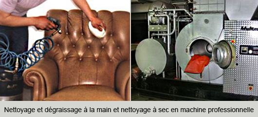 degraissage et nettoyage à sec